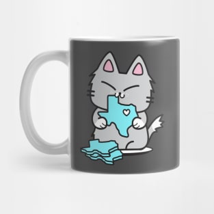 Texas Cookie Cat Mug